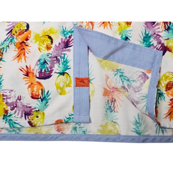 Tommy Bahama The Veracruz Cay Shirt Pineapple Hawaiian Colorful Aloha Men's 2XL - Picture 6 of 10
